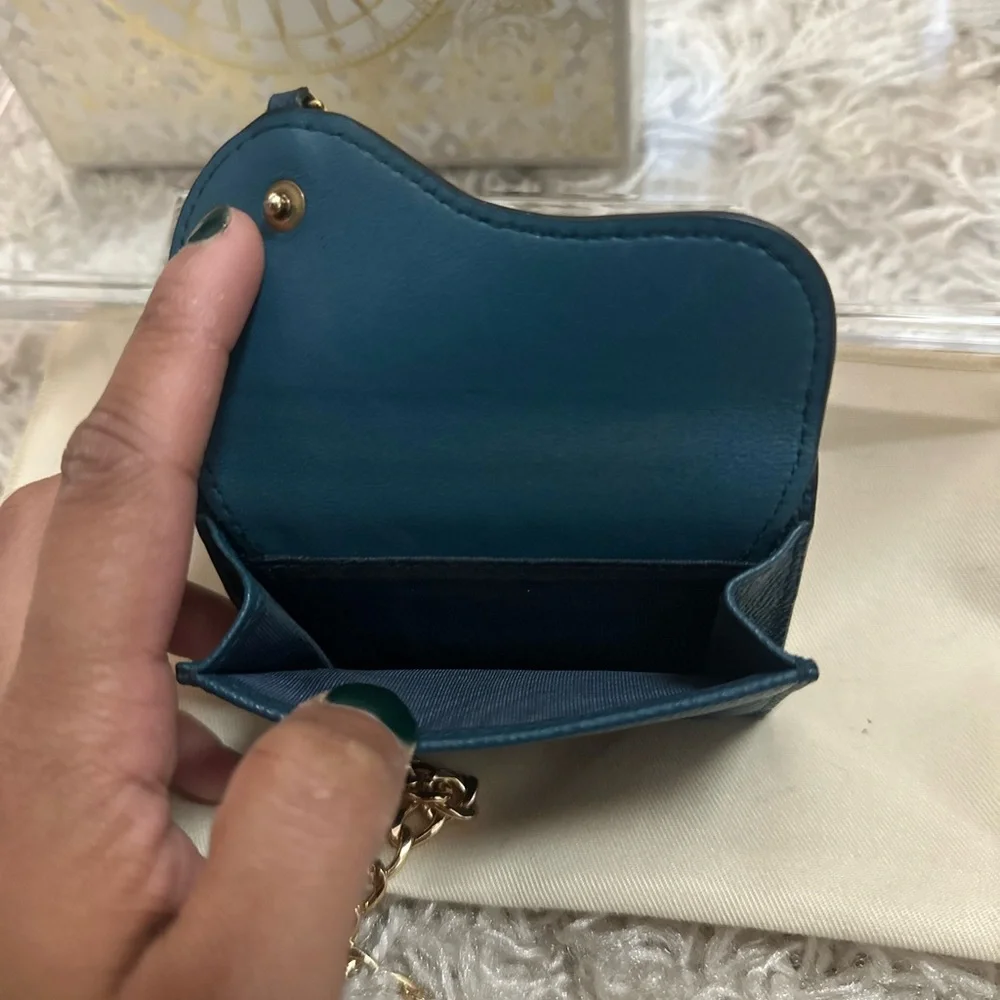 **RARE** DIOR Leather Saddle Lotus Wallet